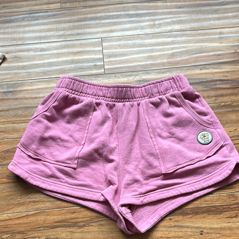 Pink Hurley Sweatshorts